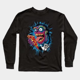 The Pizza Gobbler Long Sleeve T-Shirt